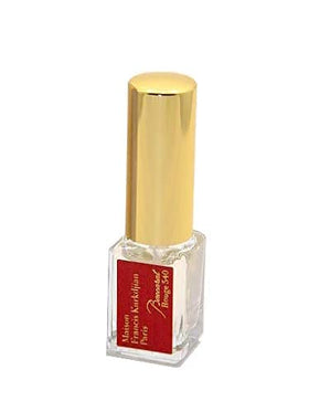 Maison Francis Kurkdjian close-up of refill mechanism highlighting easy refill benefit