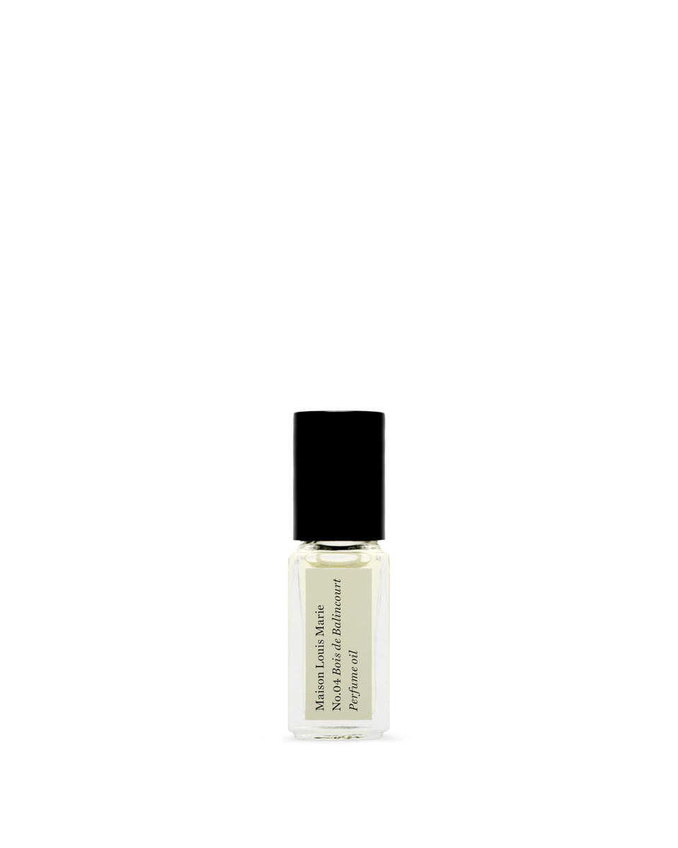 Maison Louis Marie front packaging showing elegant bottle and label benefit compact sample