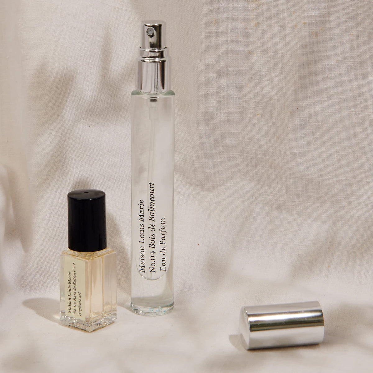 Maison Louis Marie ingredient notes card with fragrance notes for informed choice