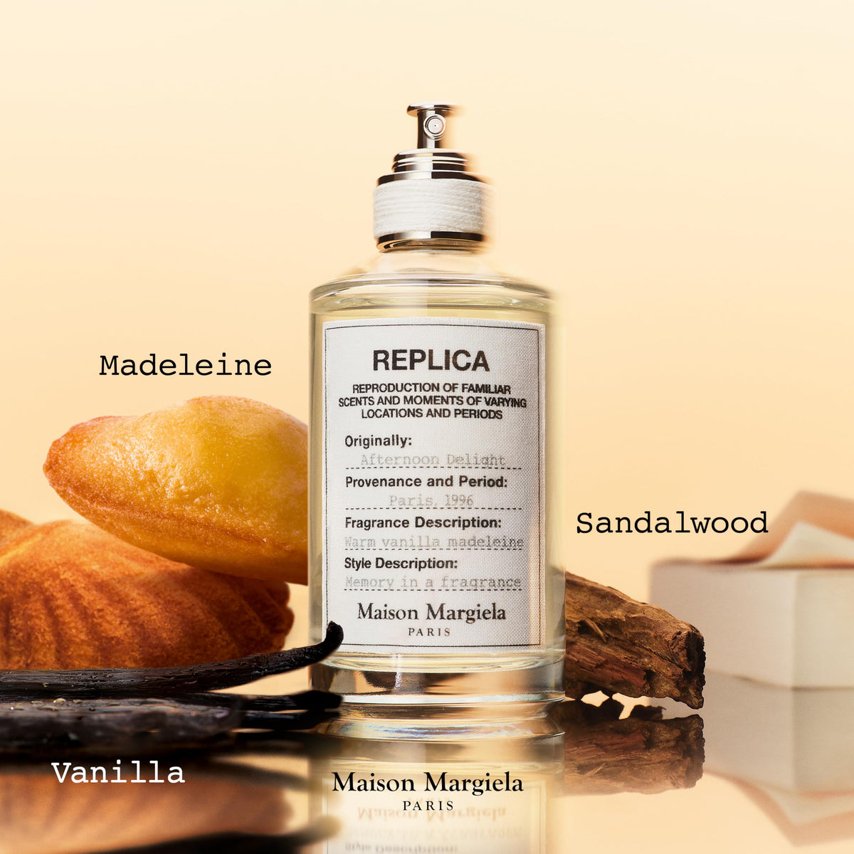 Maison Margiela Jazz Club vial label detail emphasizing signature name and smoky scent character