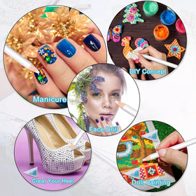 Maitys kit next to ruler showing size scale and practical portability for salon or home use