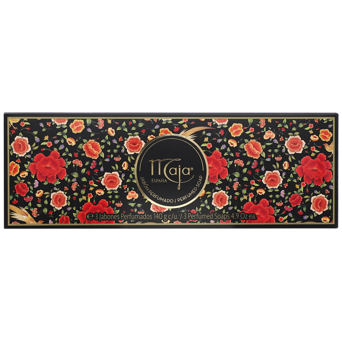 Maja front packaging showing elegant wrapper and classic branding, enhances gift appeal