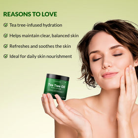 Majestic Pure application on hand, demonstrates lightweight non-greasy finish