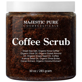 Majestic Pure front jar shot showing label and 10 oz size for confident purchase