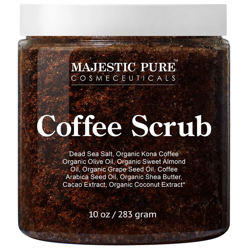 Majestic Pure front jar shot showing label and 10 oz size for confident purchase