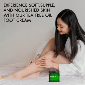Majestic Pure ingredients display featuring tea tree and aloe for botanical reassurance