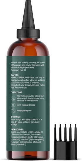 Majestic Pure bottle styled on bath shelf for easy routine integration