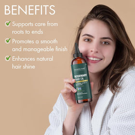 Majestic Pure oil being applied to scalp demonstrating targeted treatment benefit