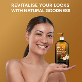Majestic Pure shampoo texture on hand demonstrating smooth, moisturizing lather