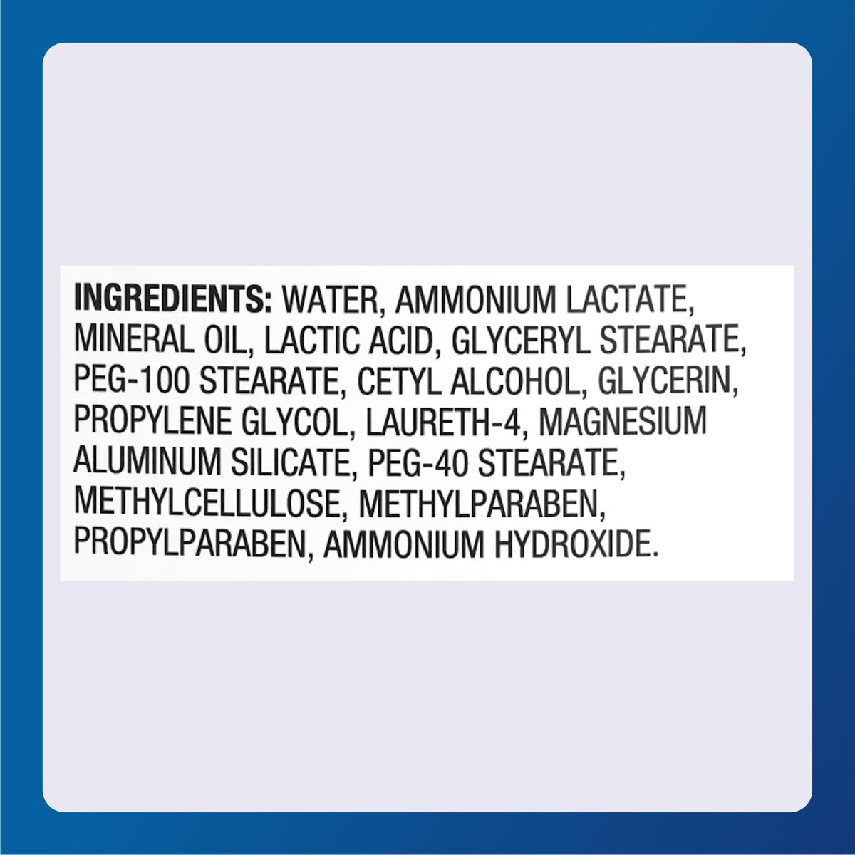 MAJOR applying lotion to arm illustrating targeted smoothing of rough skin benefit