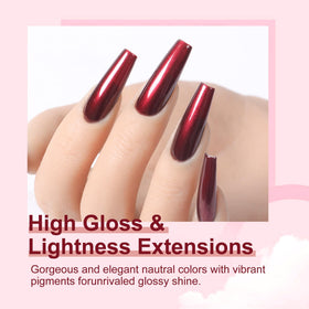 Major Dijit texture close-up highlighting pearlescent particles for luminous finish benefit