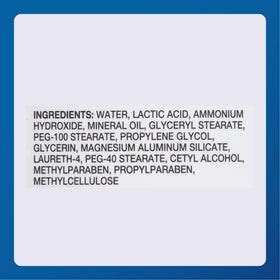 MAJOR label ingredient callout for lactic acid showing gentle exfoliation benefit