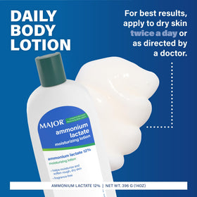 MAJOR ingredients label close-up highlighting lactic acid concentration and pH