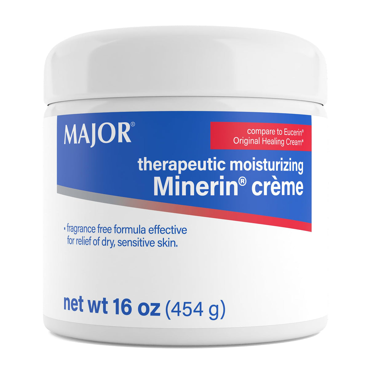 MAJOR jar front view showing clean packaging and size benefit