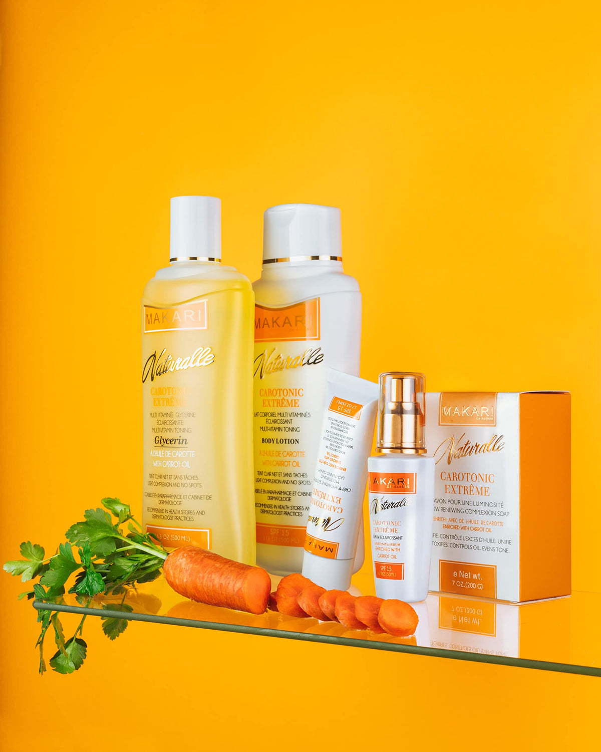 MAKARI after-use skin close-up showing softer texture and visible radiance