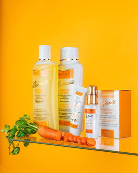 MAKARI after-use skin close-up showing softer texture and visible radiance