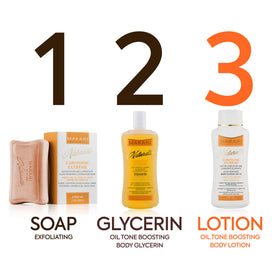 MAKARI label close detail illustrating ingredient claims and usage instructions