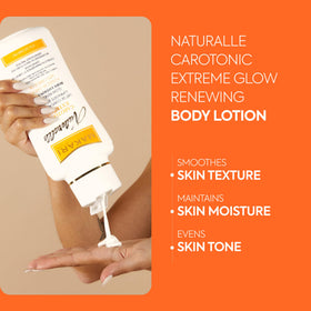 MAKARI pump close-up displaying lotion texture and quick-absorbing benefit