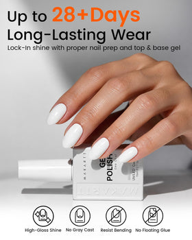 Makartt application process hands applying polish showing easy at-home use and neat results