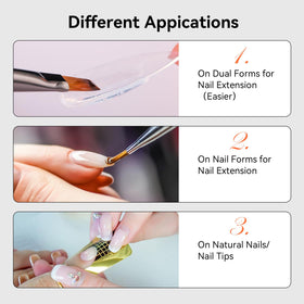 Makartt before and after broken nail repair showing restored strength and appearance
