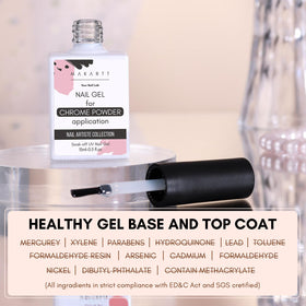 Makartt bottle next to ruler illustrating 15ml size and portability