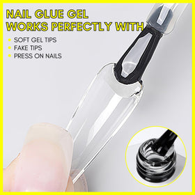 Makartt brush applicator detail providing precise glue control