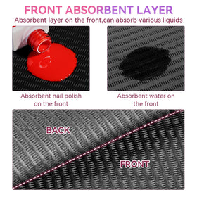 Makartt close-up of 3-ply texture demonstrating absorbency