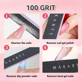 Makartt 100 grit close-up providing fast material removal and precise shaping
