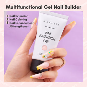 Makartt close-up of gel texture showing thick consistency for easy sculpting and control