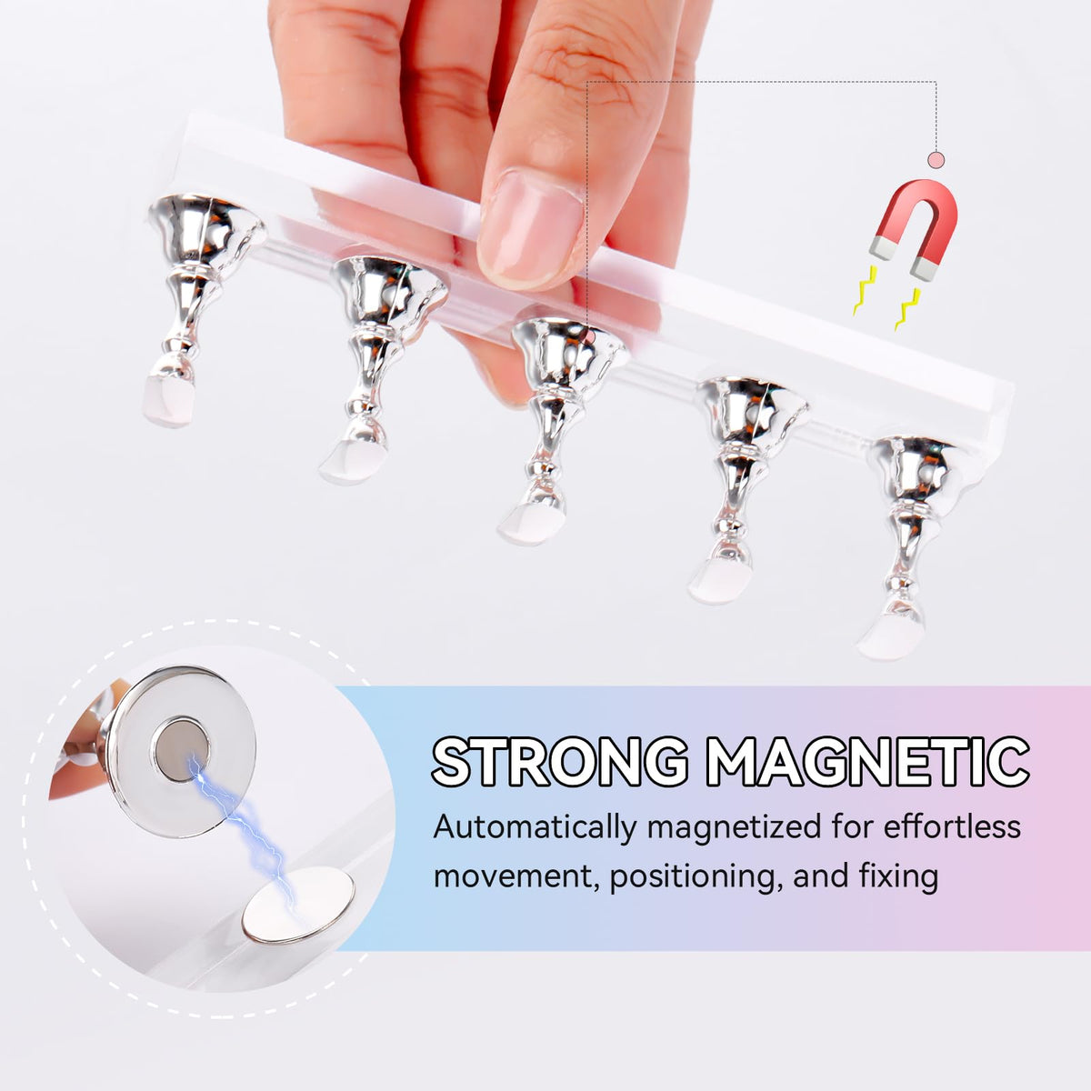 Makartt close-up of magnetic holder detail highlighting secure tip grip