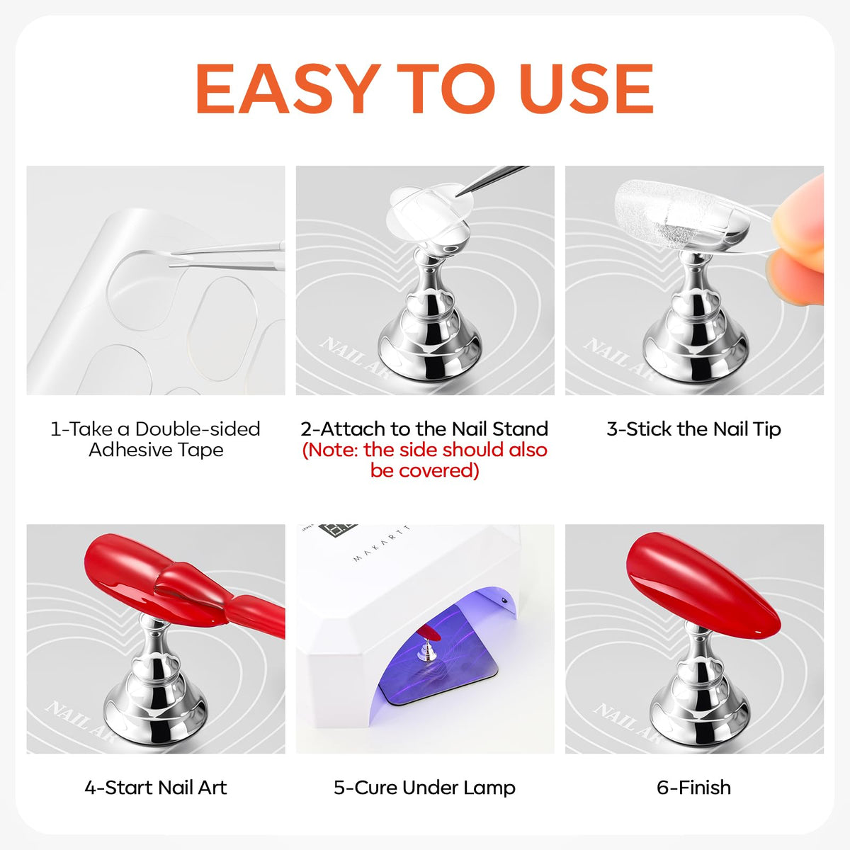 makartt display set staged for product photography to improve visuals