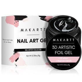Lifestyle shot of finished nails using Makartt showing salon-quality results