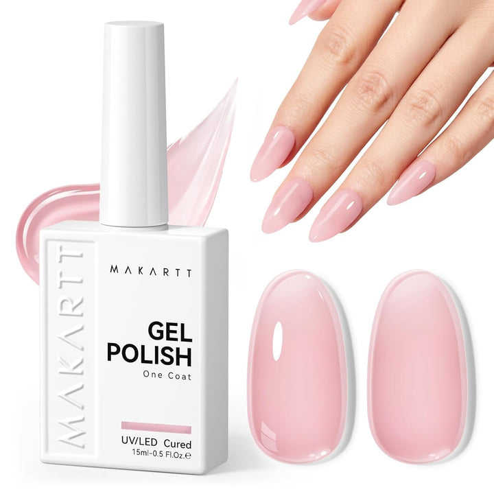 Makartt front bottle petal tint showing label and glossy finish benefit