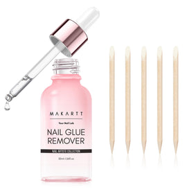 Makartt front packaging 30ml showing bottle and label for precise glue removal benefit
