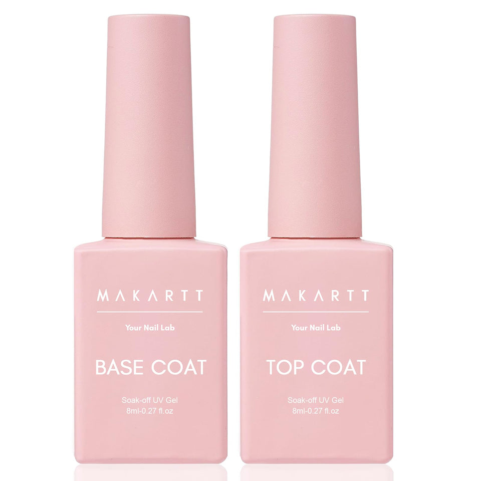Makartt front packaging showing clear base and top kit for durable shine