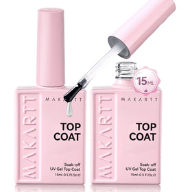 Makartt front packaging showing two 15ml bottles and glossy finish benefit