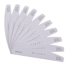 Makartt front packaging showing 10 professional nail files and benefits