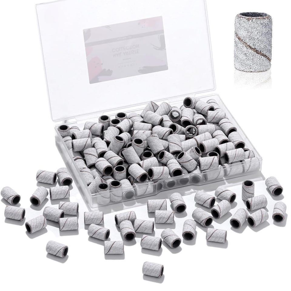 Makartt front packaging showing 100 sanding bands and neat storage benefit