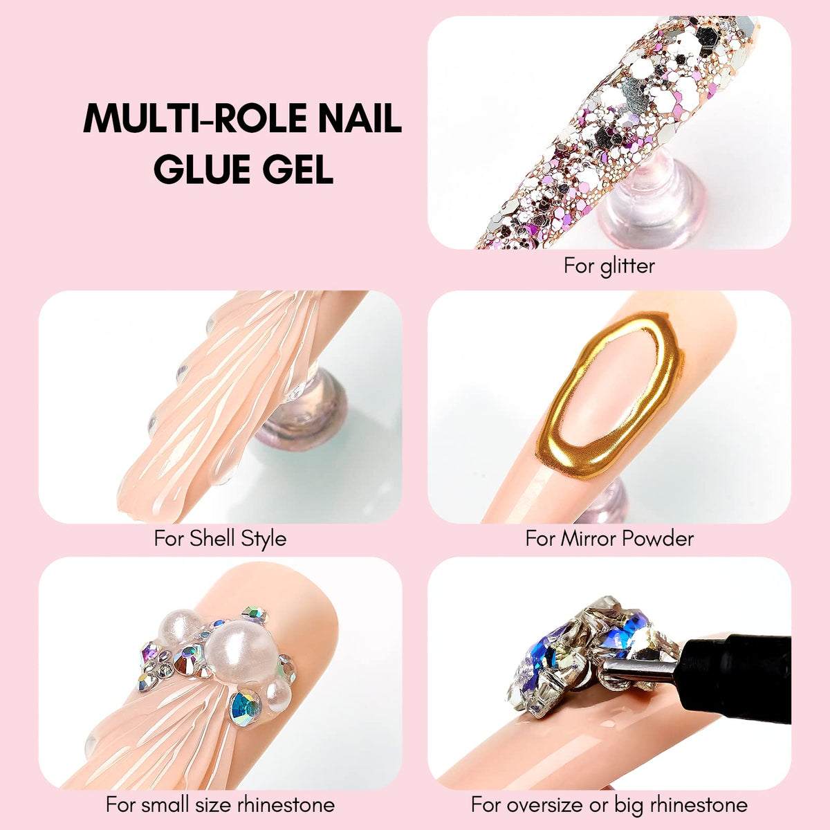 Makartt application scene of gem being placed under LED lamp for secure curing