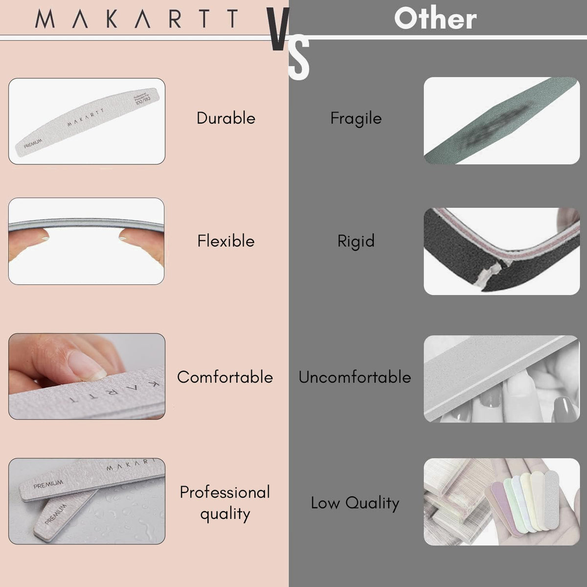 Makartt file held in hand showing scale and comfortable ergonomic control