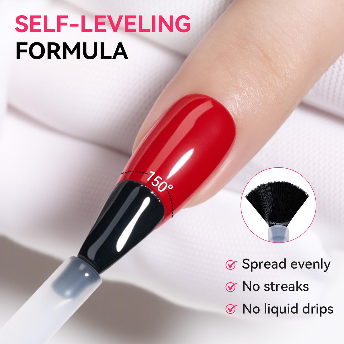 Makartt applied during home DIY manicure demonstrating ease and salon look benefit
