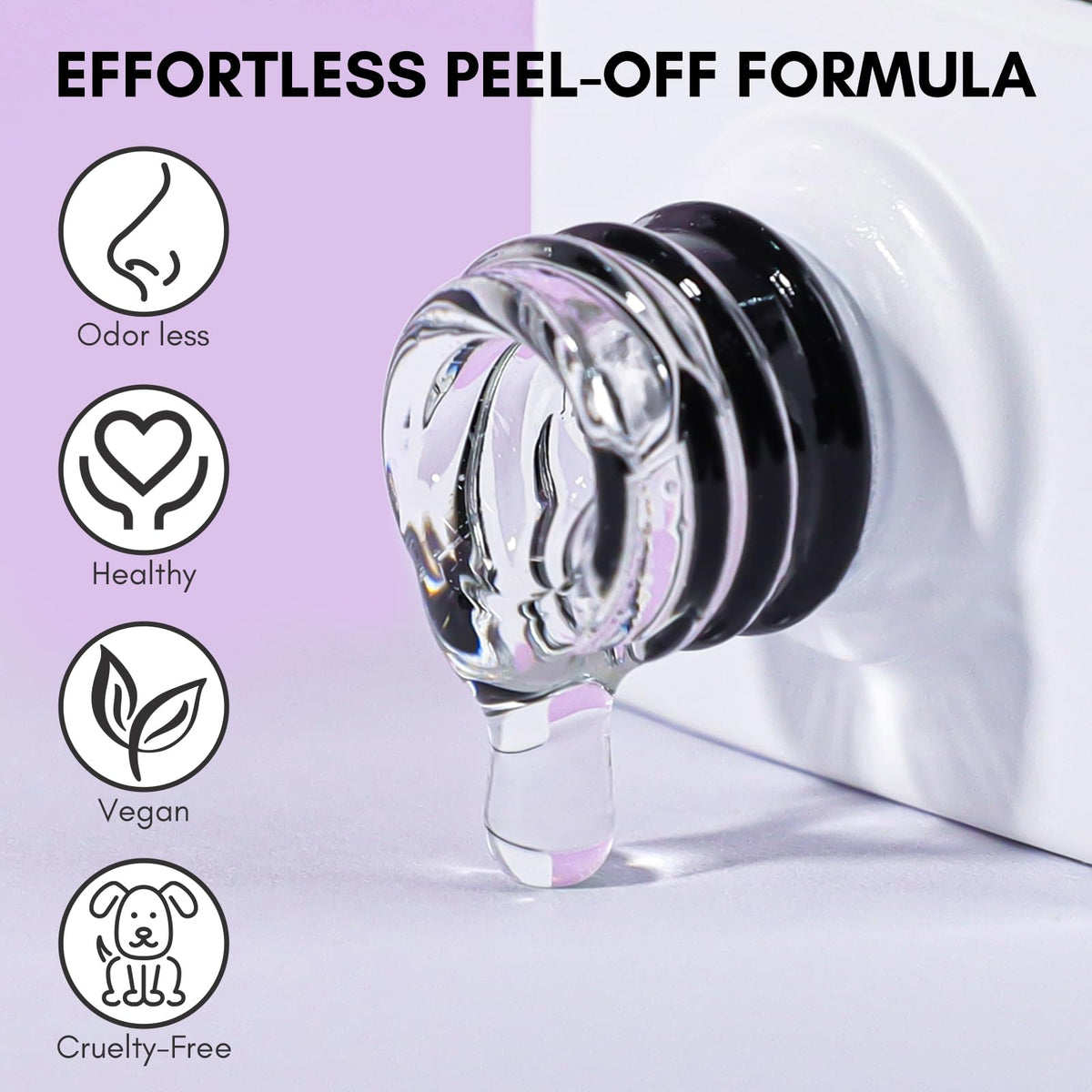 Makartt ingredients label highlighting 9-free vegan formula and gentle benefits