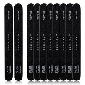 Makartt nail files arranged on salon workstation conveying professional readiness