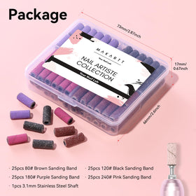 Makartt kit in a travel bag lifestyle shot for on-the-go nail maintenance