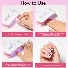 Makartt top view open with room for fingers indicating user-friendly nail positioning
