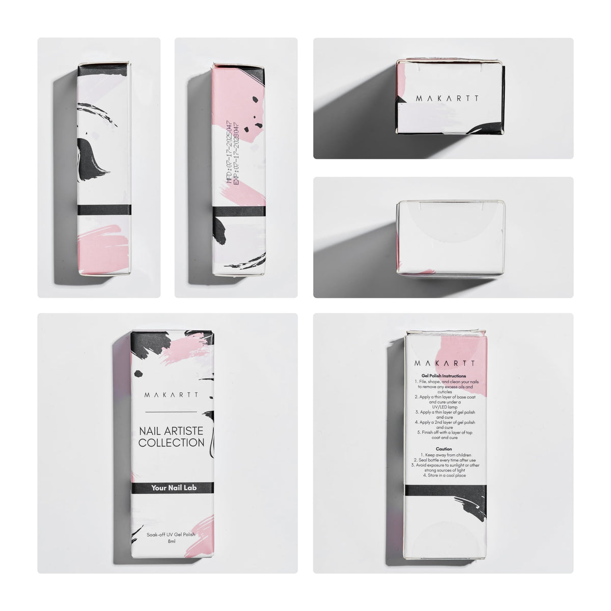 Makartt gift-ready packaging styled as present for creative nail lovers