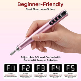 Makartt close-up of pen grip highlighting precise handling and ergonomic control