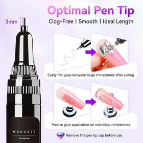 Makartt pen tip detail for precise rhinestone placement and accuracy