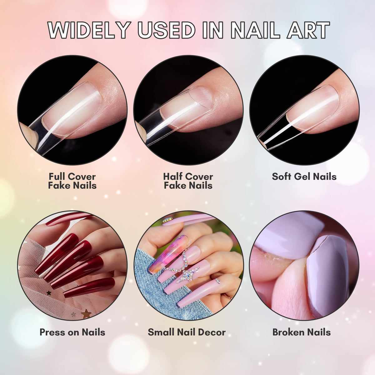 Makartt close-up precision applicator tip enabling accurate glue placement