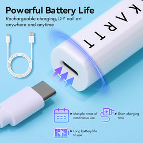 Makartt USB charging port and cable for convenient recharging anywhere